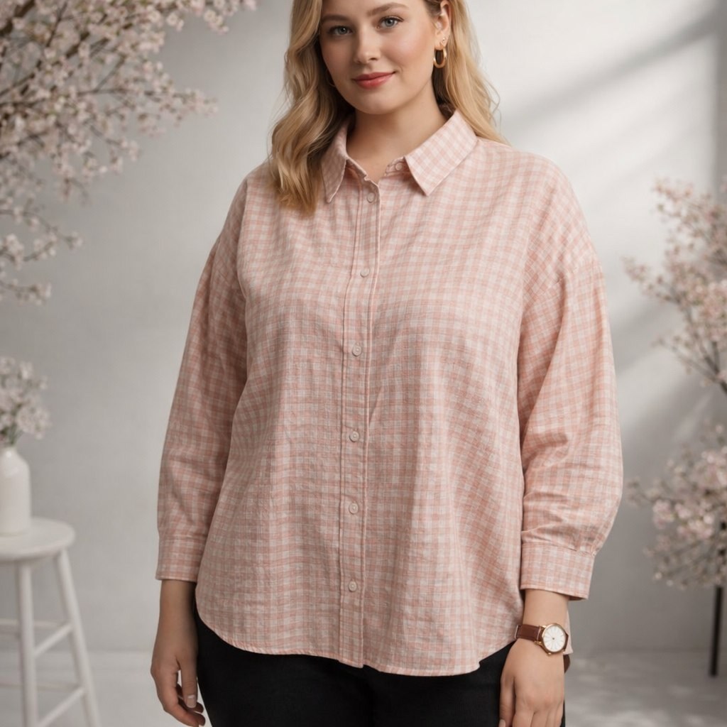 женская рубашка,блуза,рубашки из льна в клетку,рубашка женская в клетку,рубашка