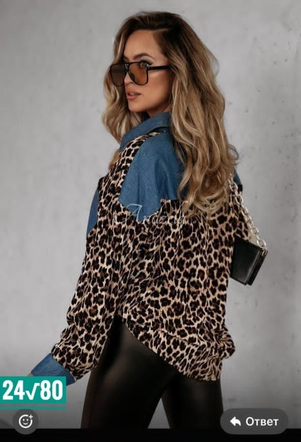женские джинсовые рубашки,женские рубашки,повседневная рубашка,джинсовая рубашка,леопардовая рубашка