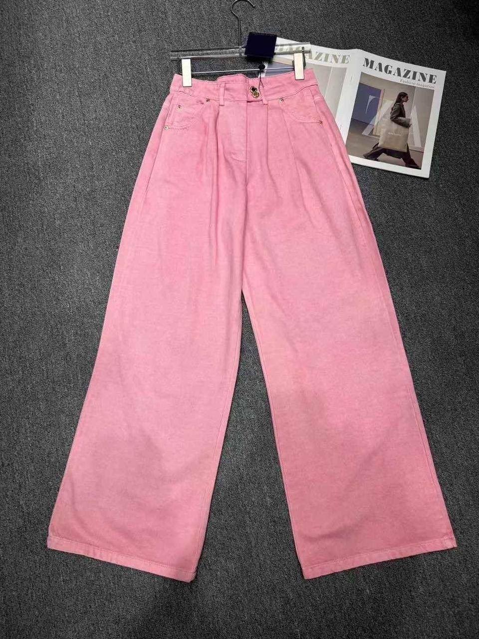 розовые джинсы,джинсы женские широкие,розовые брюки,широкие брюки женские,брюки свободные