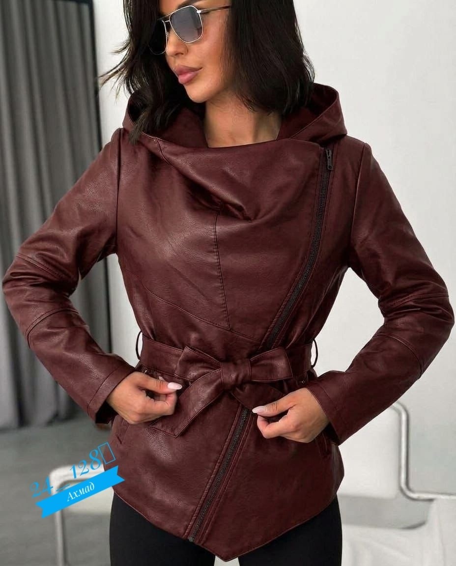 куртка женская кожаная,кожаная куртка,кожаная куртка с капюшоном,женская кожаная куртка с капюшоном,тото групп кожаная куртка женская с капюшоном