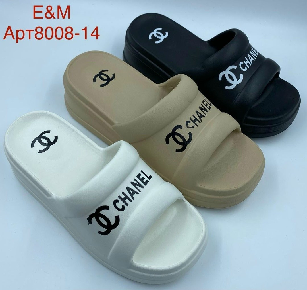 ,шлепанцы шанель,шлёпанцы женские,шлепанцы chanel,шлепки шанель