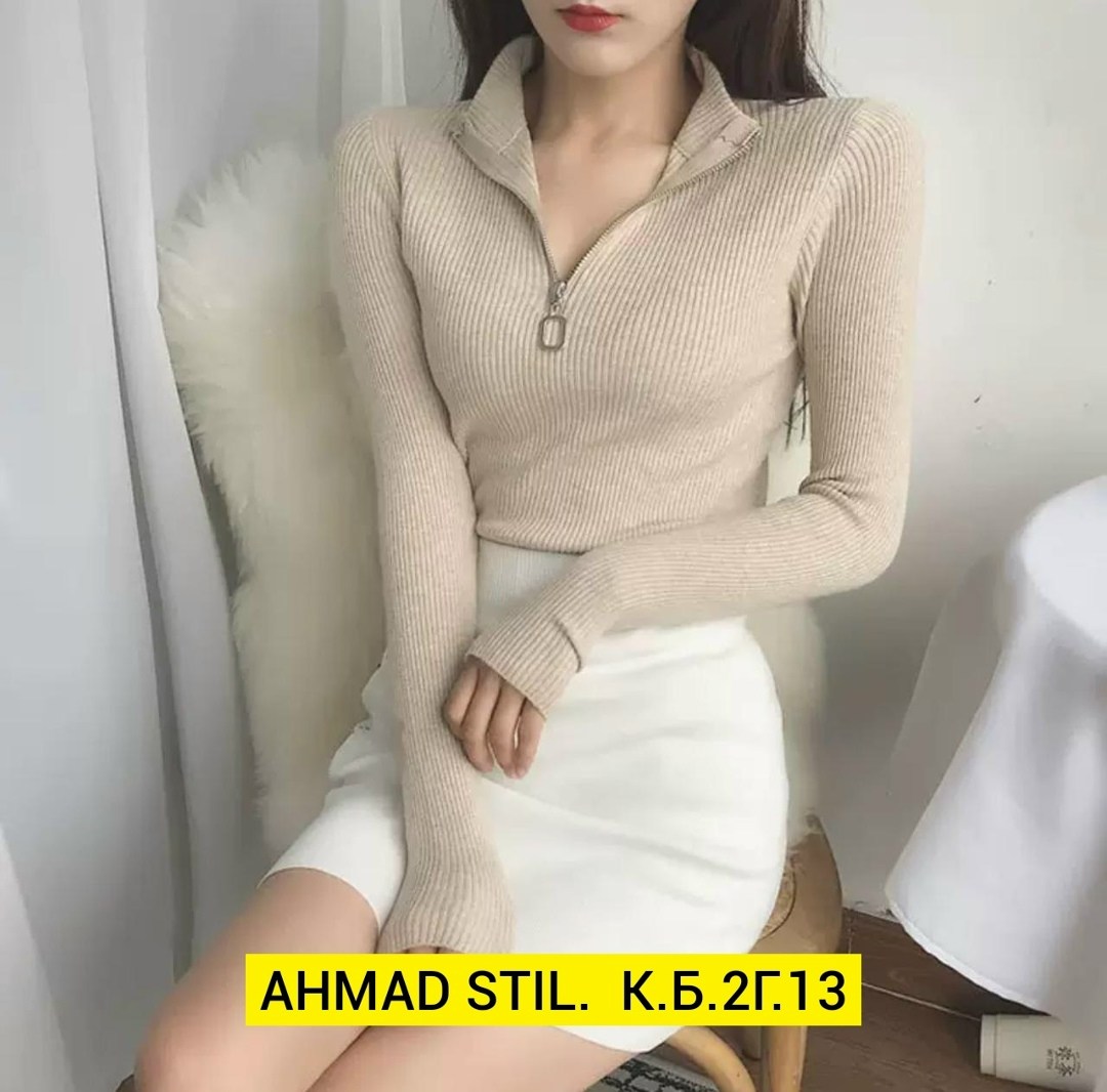 водолазка женская,женская кофта,женский свитер с высоким воротом,водолазка женская в рубчик на молнии,свитера тонкие