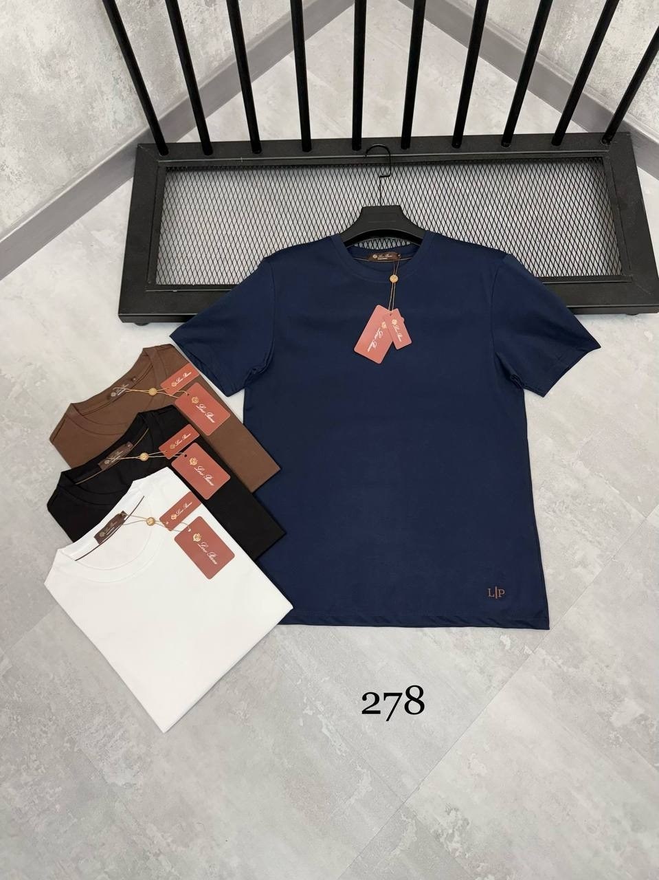 мужская футболка,футболки для мужчин,мужская мода,футболка loro piana,футболки женские мужские