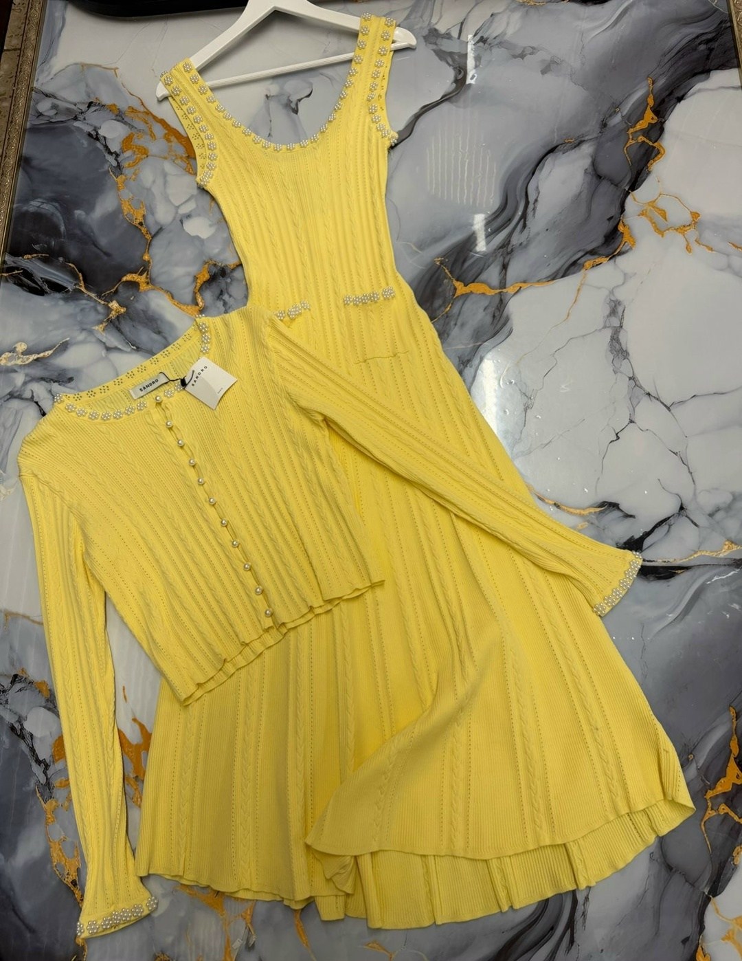 костюм трикотажный с юбкой макси emberens 306870854,костюм с юбкой,вязаные костюмы,комплект костюм,платья