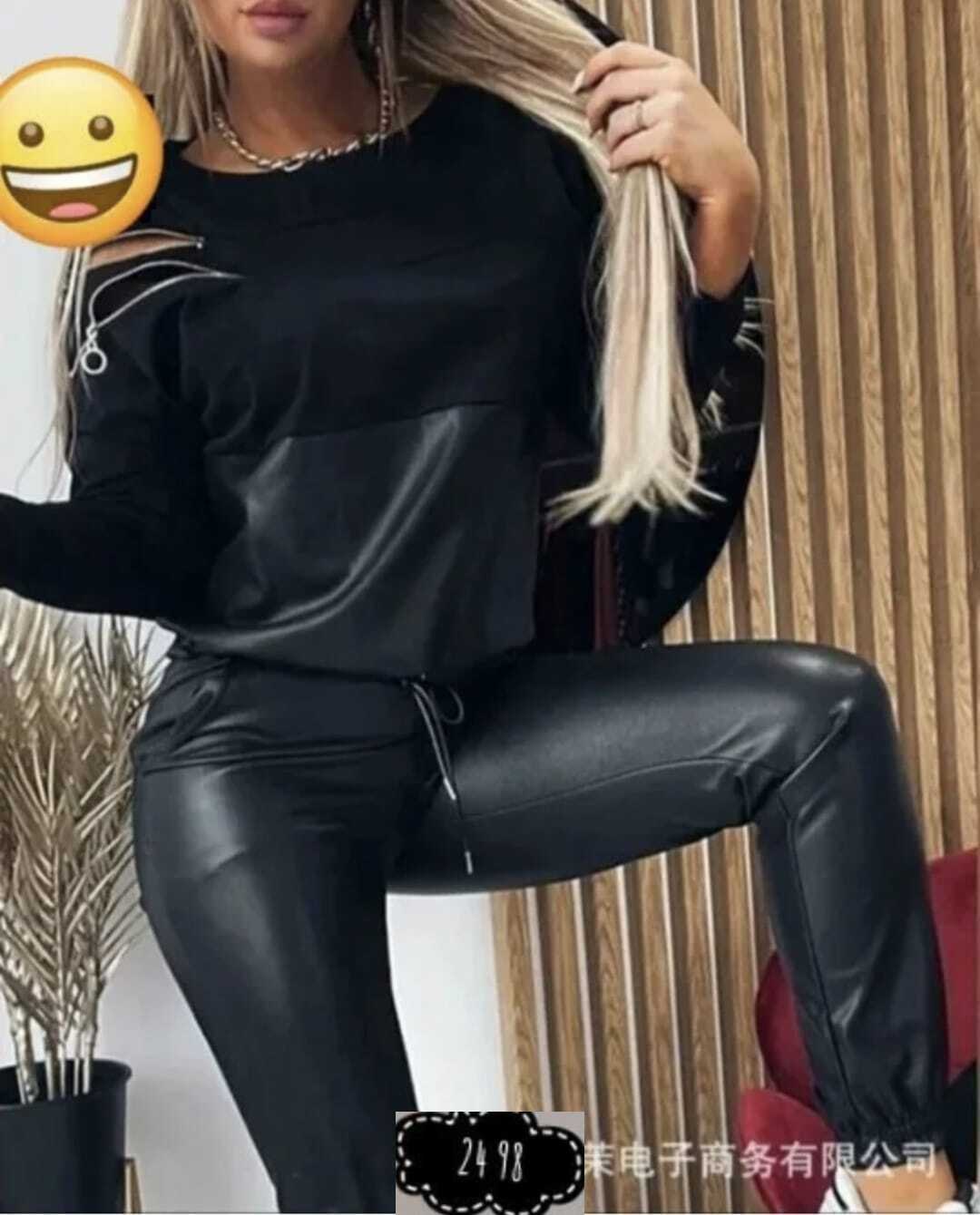 костюм из экокожи,спортивные костюмы женские,костюм женский,,костюм двойка эко кожа