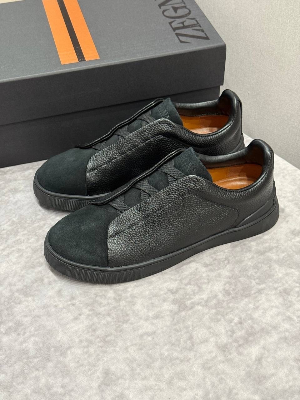 кеды zegna,чёрные кроссовки ermenegildo zegna triple stitch suede,zegna чёрные кроссовки triple stitch suede,кроссовки ermenegildo zegna,замшевые кеды мужские