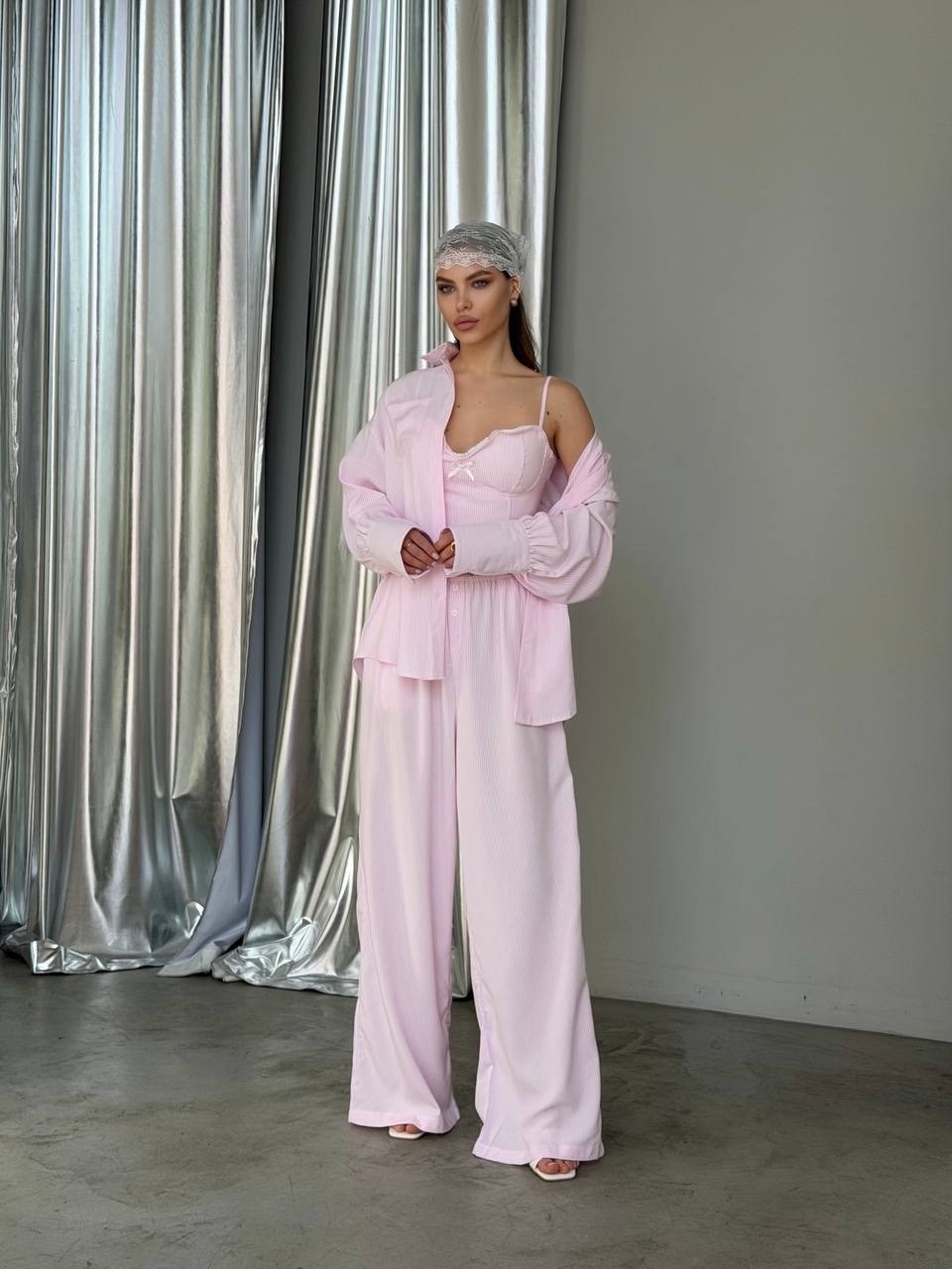 пижама женская,костюм в пижамном стиле,костюм женский,костюм пижамный,костюм