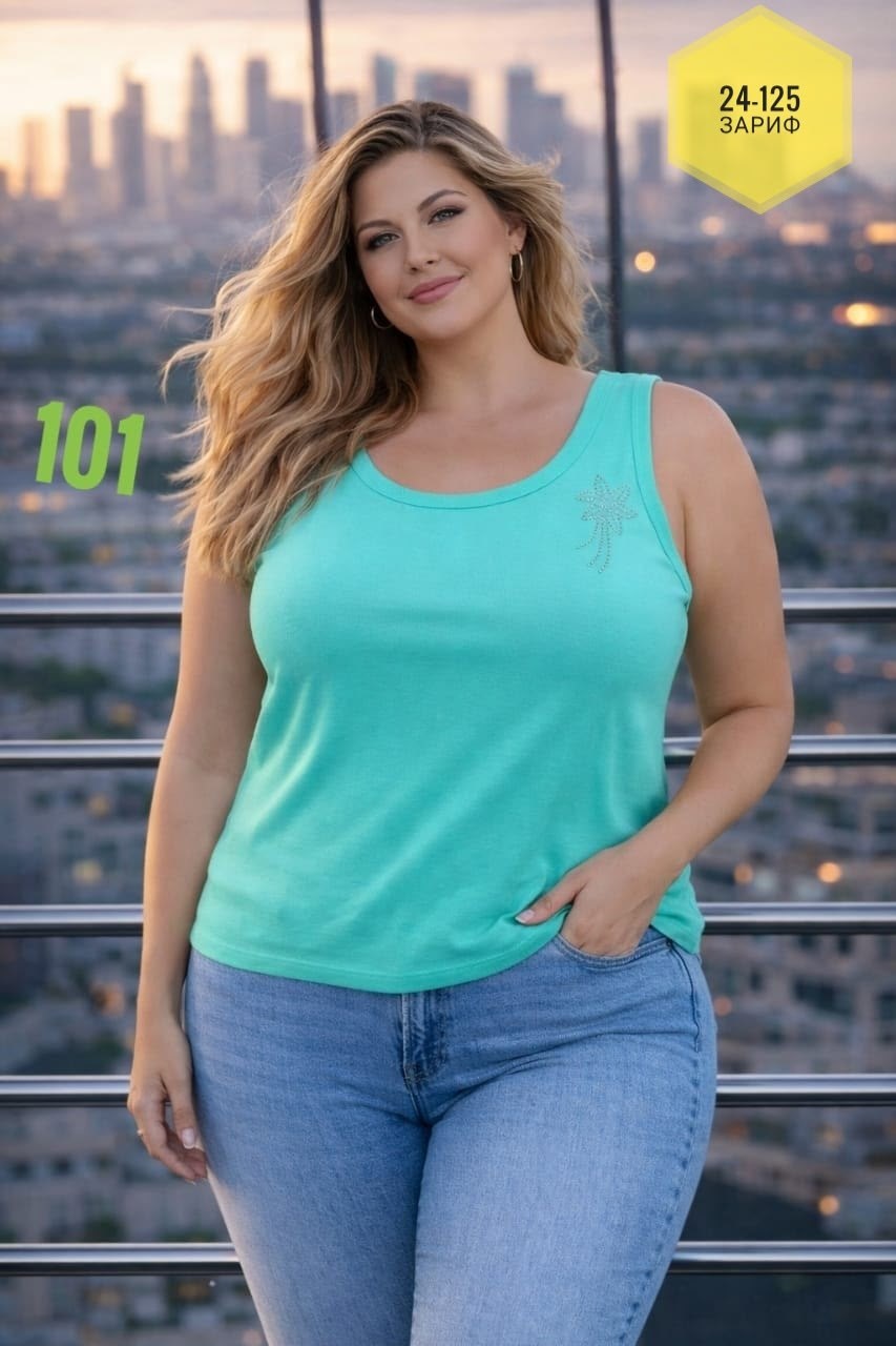 одежда больших размеров,женская майка, больших размеров,полная девушка,