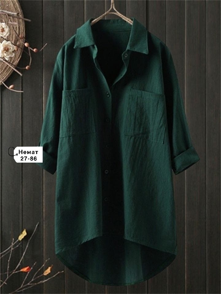 рубашка удлиненная,женская повседневная рубашка xxl зелёный,повседневная рубашка,платье рубашка женская оверсайз,рубашка женская свободного кроя