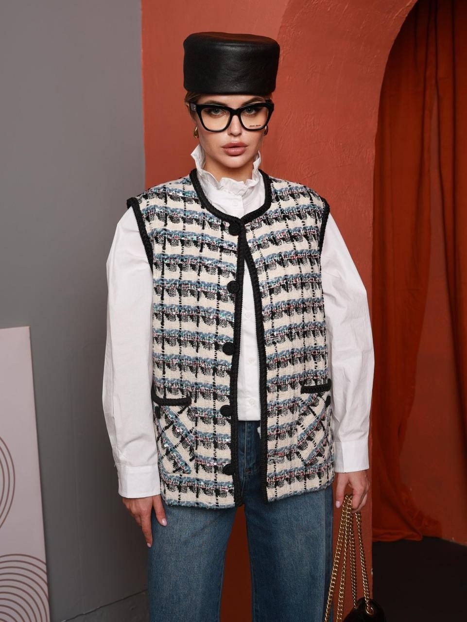 женские жилеты,о мода,жилет в стиле шанель,мода от кутюр