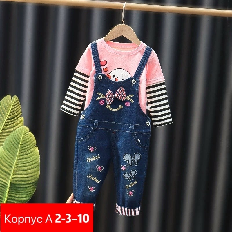 детский джинсовый комбинезон,джинсовый комбинезон для девочек,комбинезон джинсовый,джинсы комбинезон,детский джинсовый комбинезон diimuu