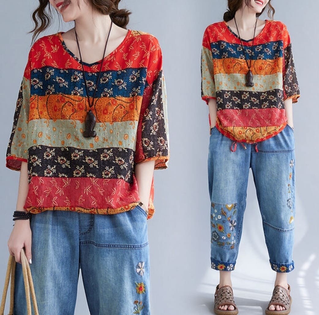 в стиле бохо,блузка винтажная,кофты из лоскутов,женская блуза