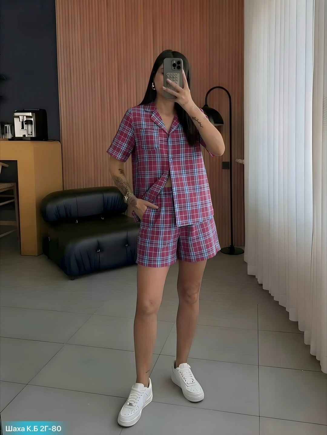 женская пижама,пижама женская в клетку,пижамы для женщин,пижама в клетку,пижама женская комплект