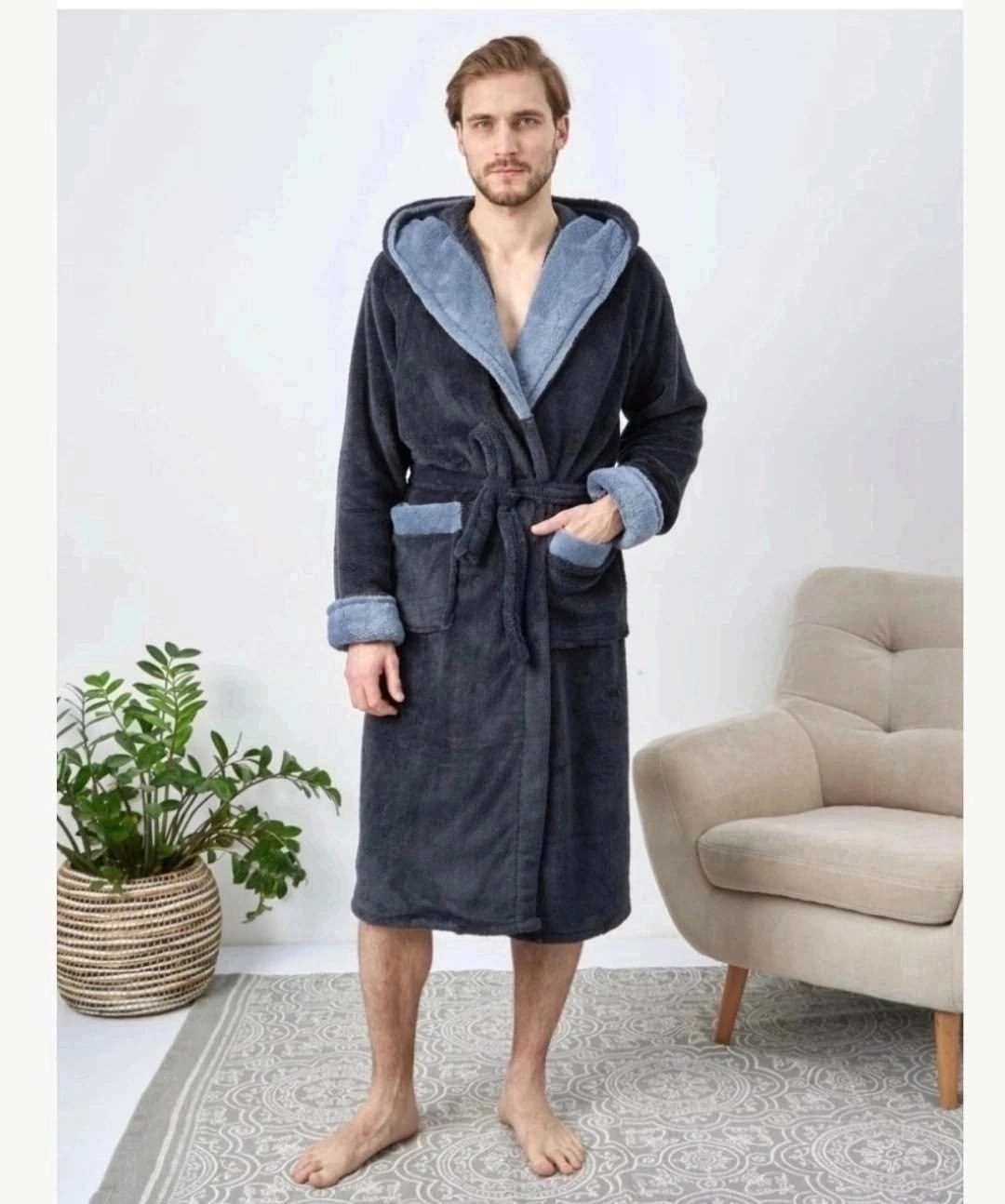 халат мужской махровый с капюшоном king polens home collection,халат махровый мужской арена,мужской махровый халат с капюшоном,мужские халаты,мужской махровый халат