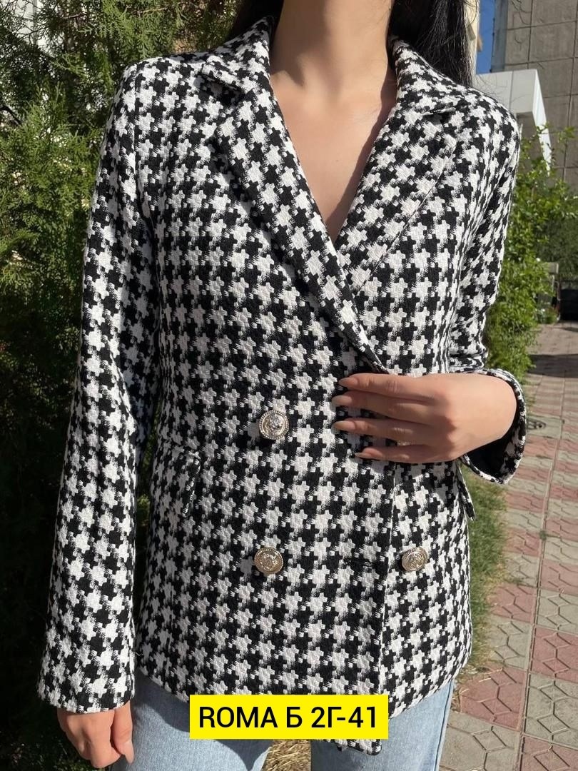 пиджак женский гусиная лапка,пиджак гусиная лапка,пиджак оверсайз блейзер жакет as&ta 229113404,пиджак женский,пиджак оверсайз блейзер жакет as&ta