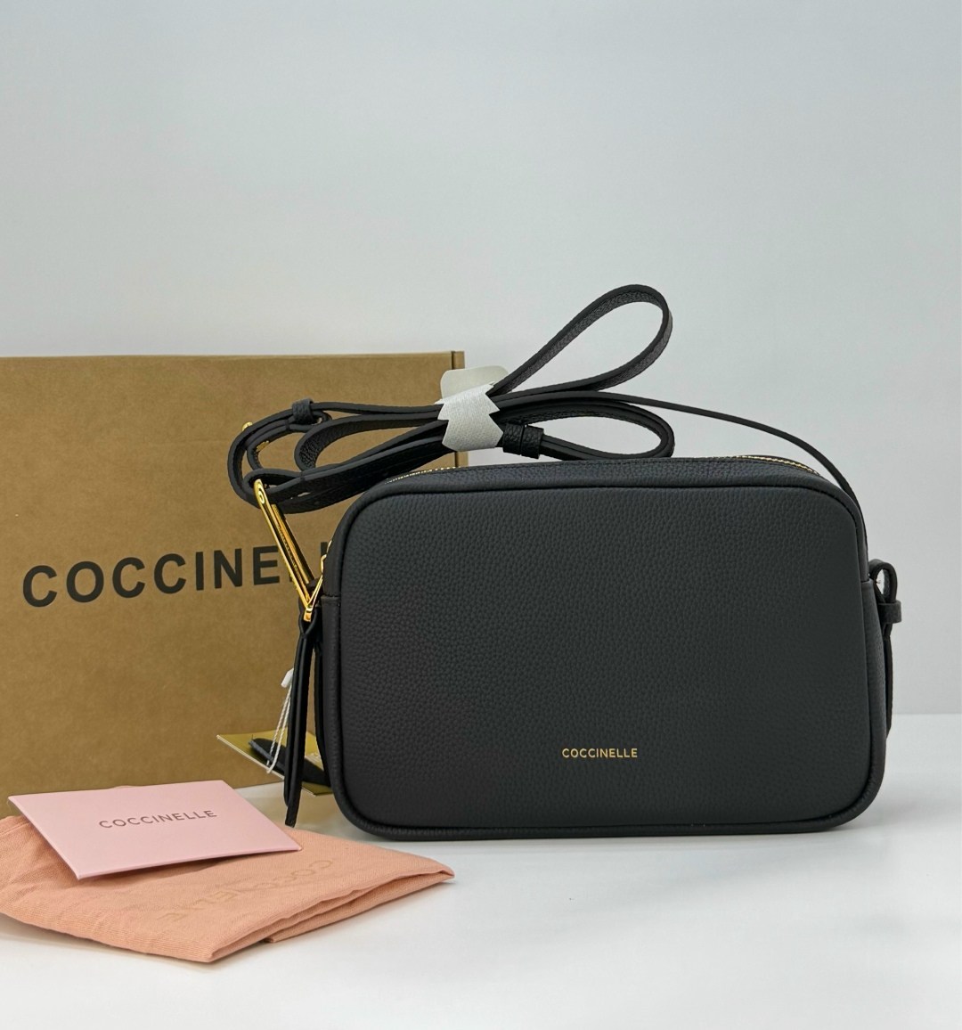 сумка coccinelle,сумка на плечо женская coccinelle gleen,женская сумка coccinelle,сумка кросс-боди кожаная coccinelle gleen coccinelle,сумка через плечо coccinelle