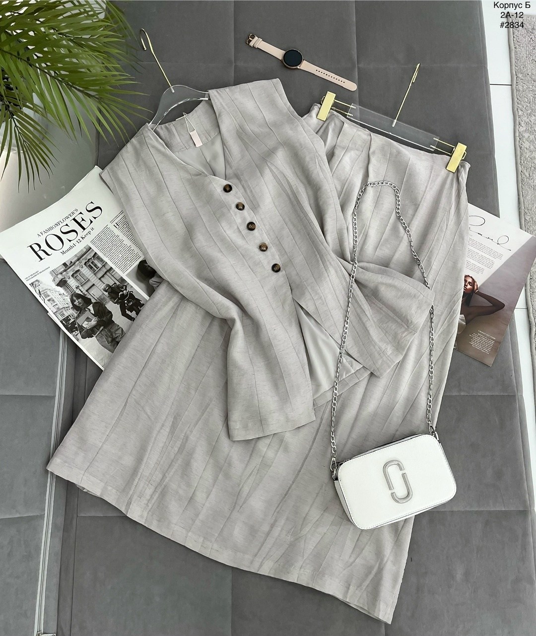 костюм повседневный,костюм женский льняной,одежда стильная,льняной костюм