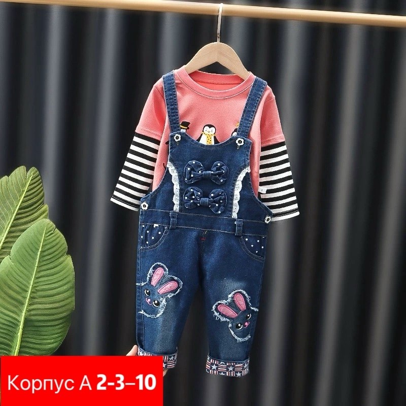 детский джинсовый комбинезон,джинсовый комбинезон для девочек,комбинезон джинсовый,джинсы комбинезон,детский джинсовый комбинезон diimuu