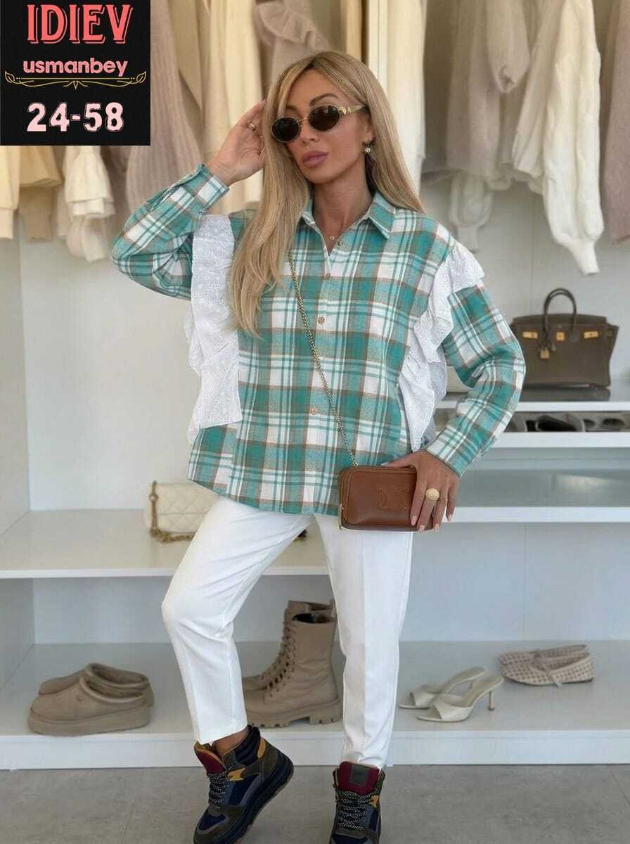 женская рубашка,женская рубашка в клетку,рубашка женская в клетку оверсайз,рубашка стильная,рубашка