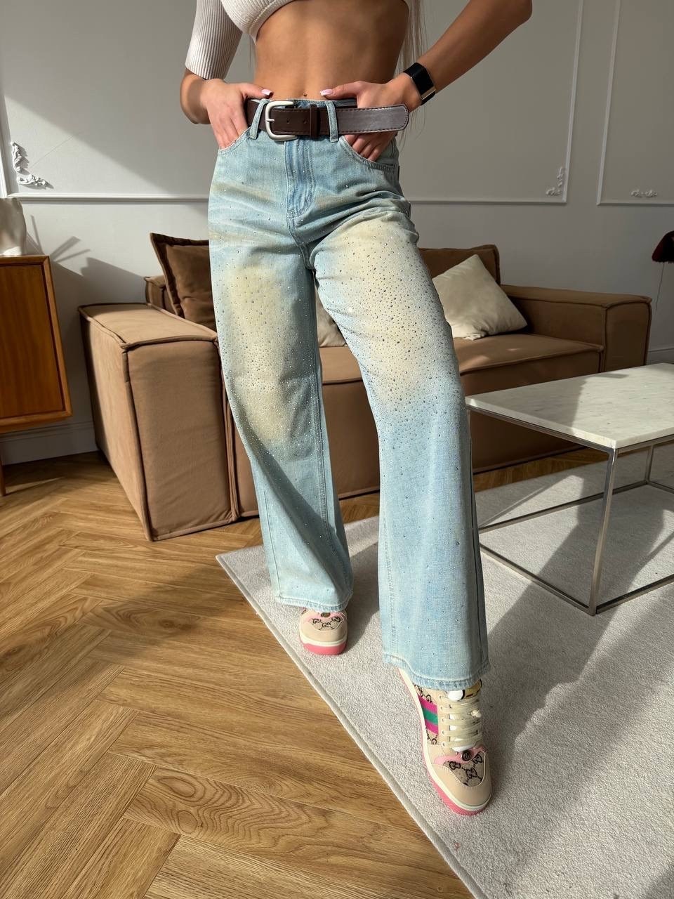 джинсы широкие с высокой посадкой kenchin 365382404,джинсы широкие женские,джинсы широкие с высокой посадкой vailo,джинсы широкие с высокой посадкой diamond.vina,модные джинсы