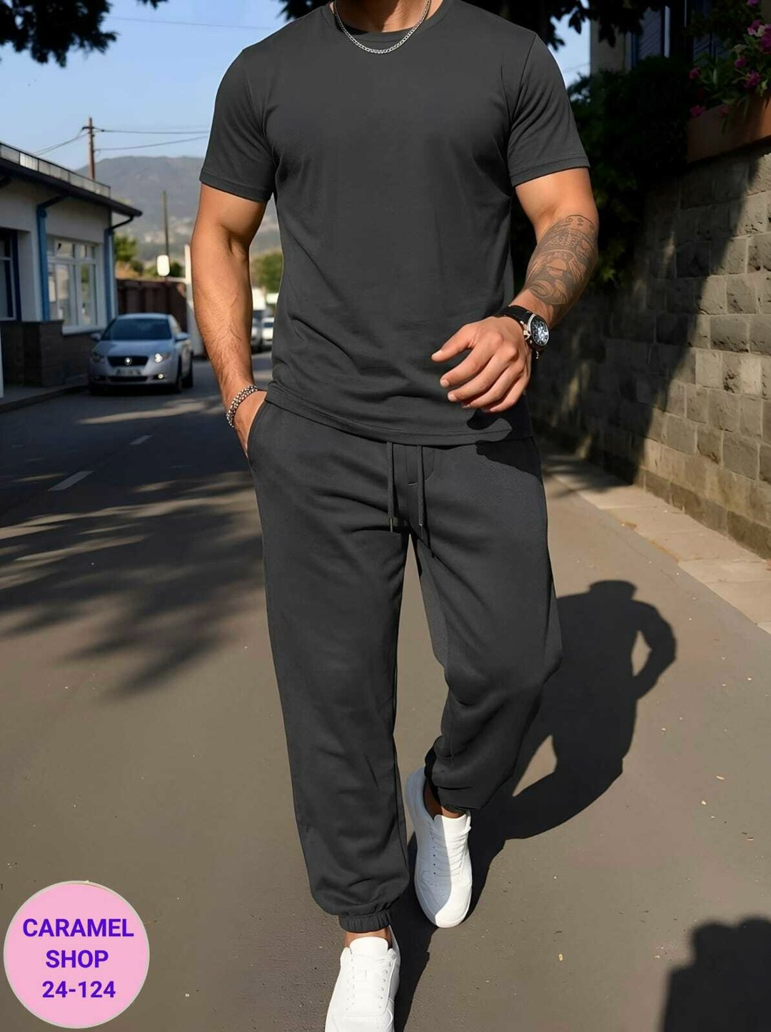 спортивный костюм с брюками и футболкой mad man,мужской спортивный костюм,спортивный костюм для мужчин двухнитка,спортивный костюм,мужская мода