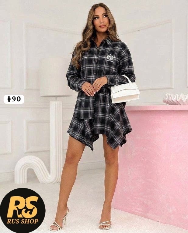 платье рубашка в клетку,теплое платье рубашка в клетку,женское платье в клетку,мини платье в клетку,платье рубашка в клетку красное