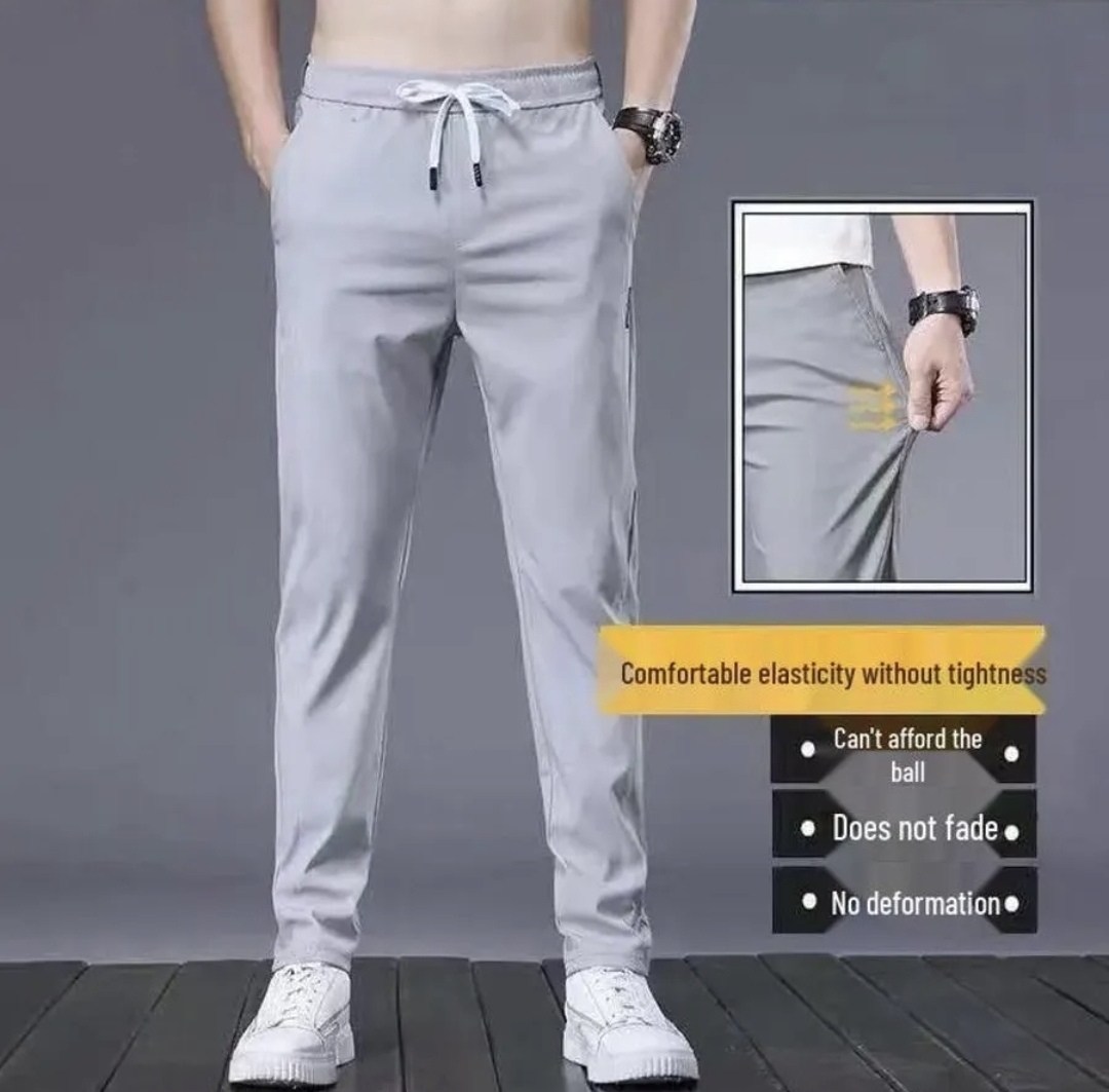 прямые повседневные брюки,мужские повседневные брюки,мужские брюки,мужские эластичные прямые брюки,брюки мужские прямые