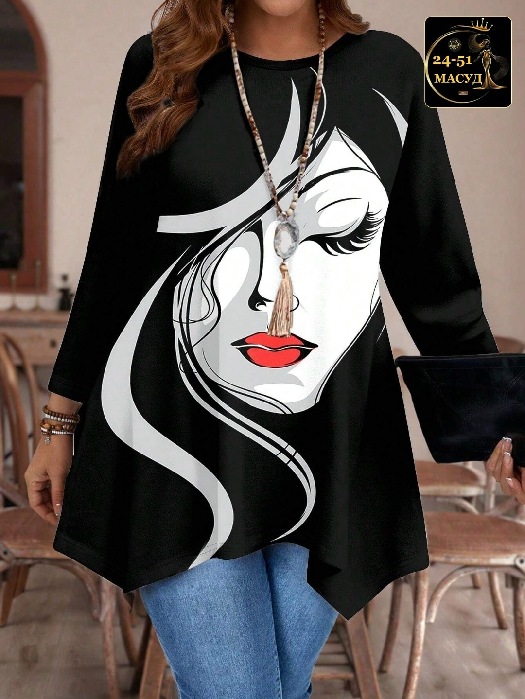 туника большие размеров,кофта женская модная,туника женская,женская кофта,женская туника ткань крепун сублимация