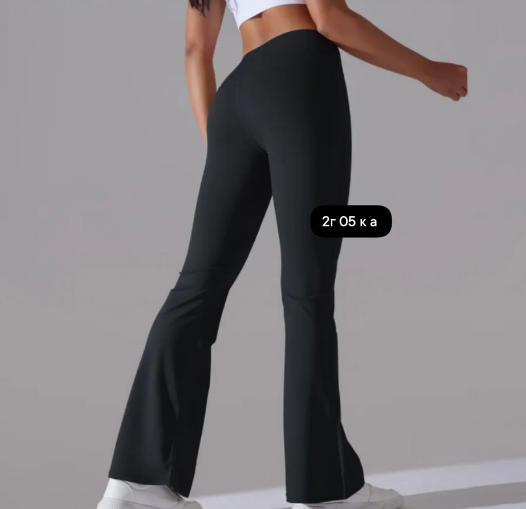 брюки для фитнеса,женские брюки-клеш для фитнеса с высокой талией,спортивные леггинсы клеш,женские брюки клеш,спортивные брюки клеш