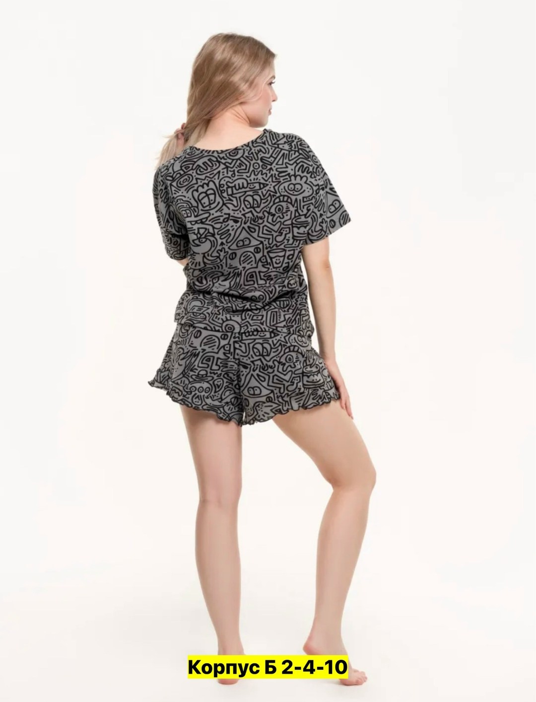 пижама женская с шортам,пижама женская,женская пижама с бриджами,натали пижама с шортами,пижама с шортами