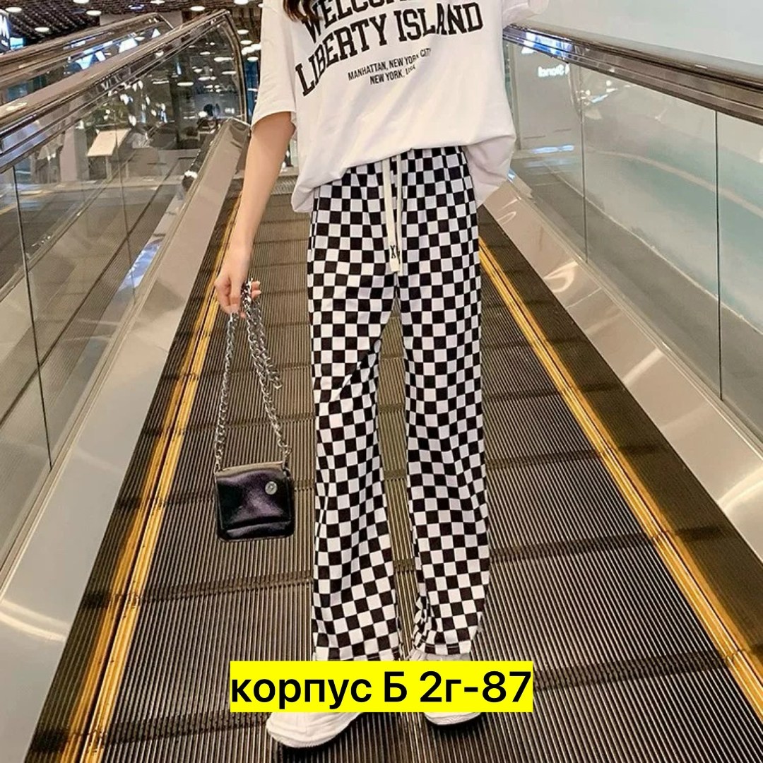 клетчатые штаны женские широкие,брюки женские в клетку,брюки в клетку,штаны в клетку,женский брюки