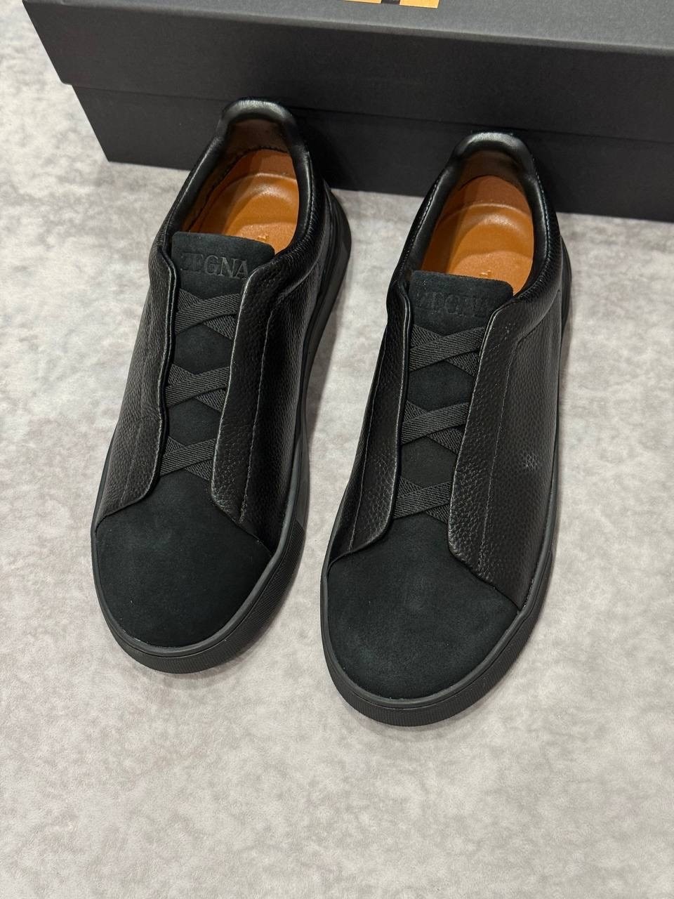 кеды zegna,чёрные кроссовки ermenegildo zegna triple stitch suede,zegna чёрные кроссовки triple stitch suede,кроссовки ermenegildo zegna,замшевые кеды мужские