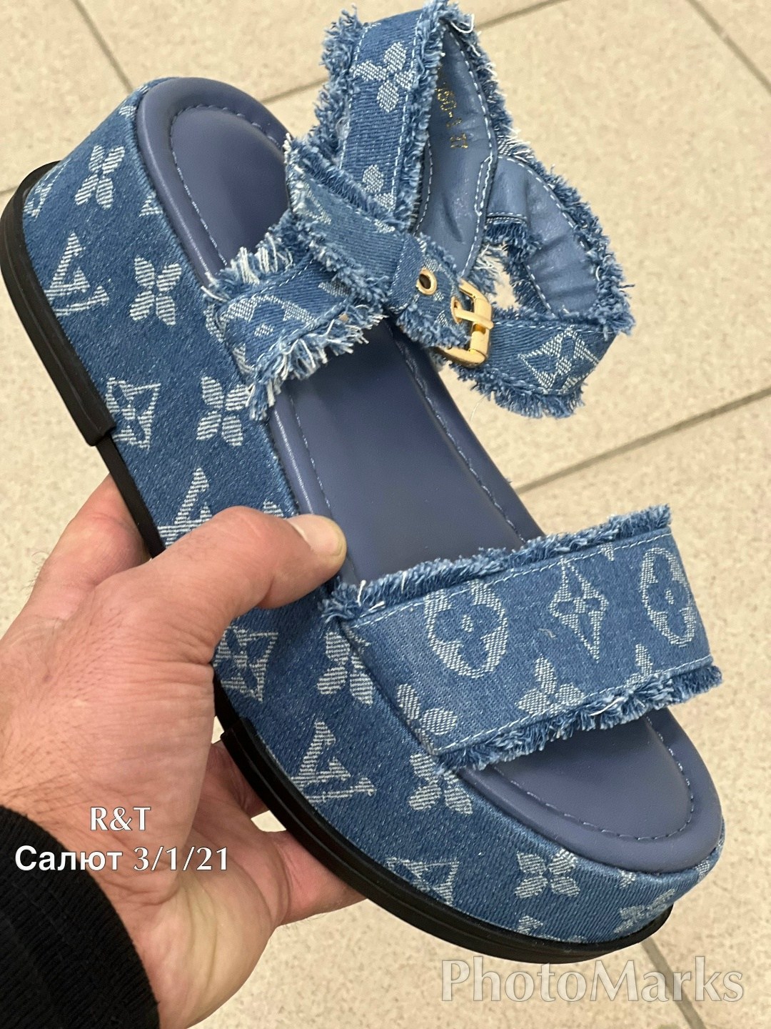 босоножки louis vuitton,босоножки женские,джинсовые босоножки,сандалии луи виттон,сандали