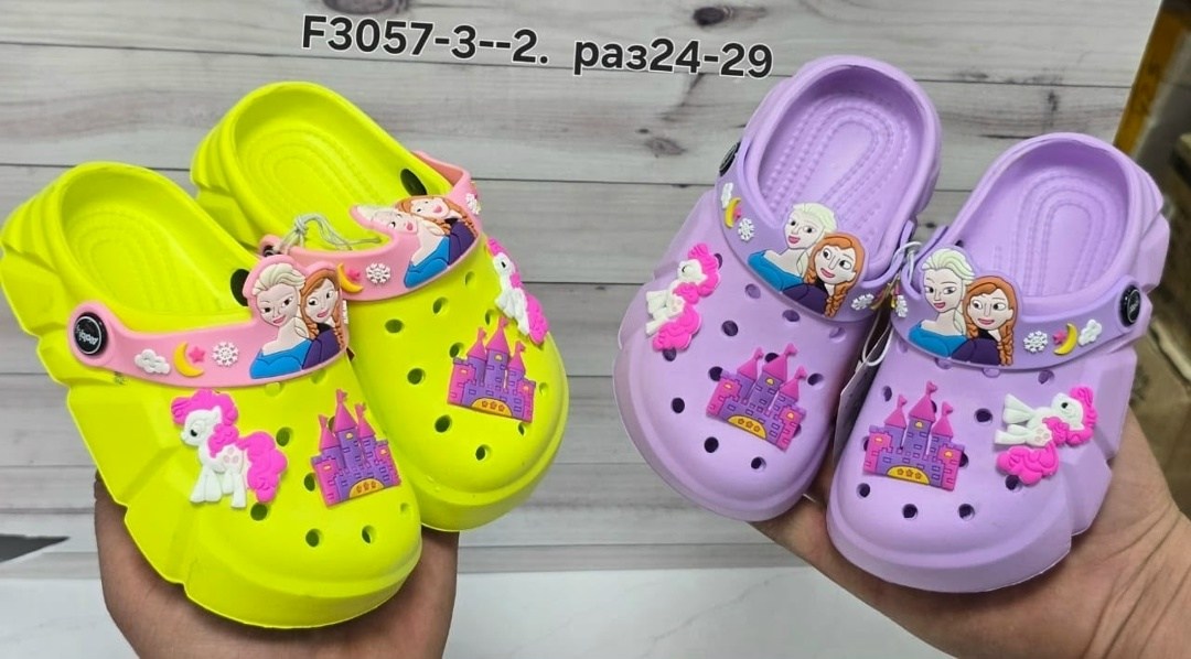 ,детские кроксы,сабо для девочек,сабо крокс с6,тапки резиновые детские