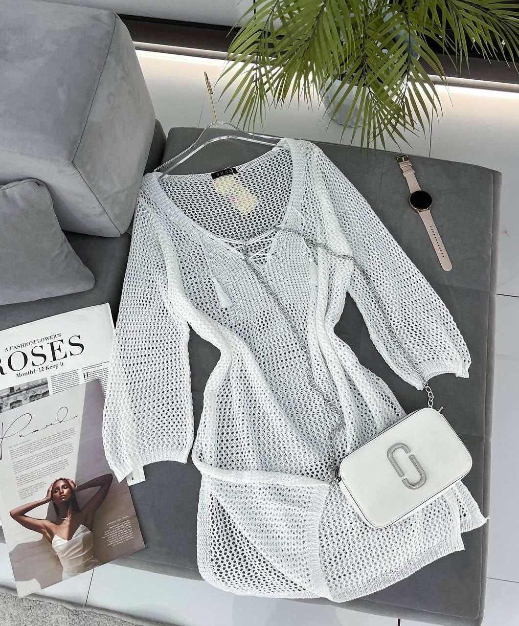 платье пляжное туника летняя вязаная koosaa,туника платье пляжная вязаная летняя удлиненная,туника пляжная вязаная,туника платье вязаное летнее,пляжное вязаное платье