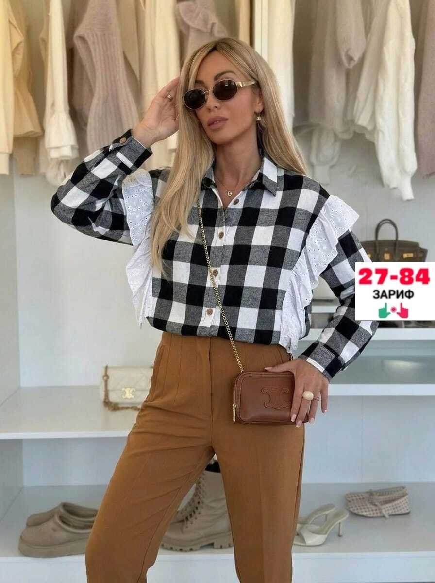 женская рубашка,рубашка стильная,рубашка,рубашка женская в клетку оверсайз,женская рубашка в клетку