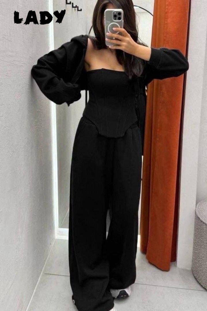 женский костюм,трикотажные костюмы,костюм марсала,широкие брюки,костюм тройка с брюками