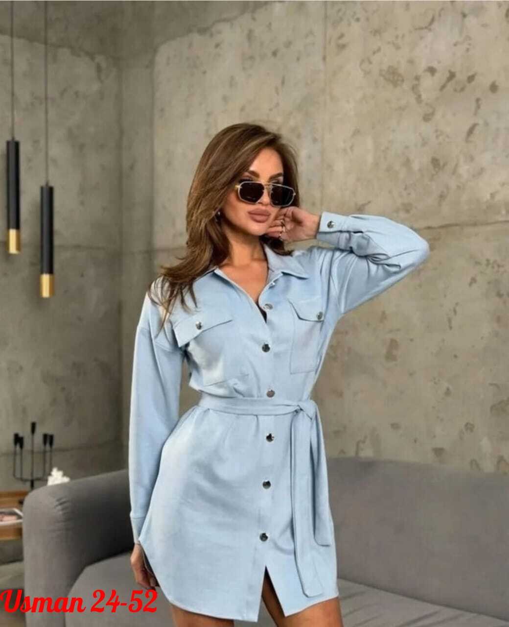 платье рубашка женское,платье рубашка с поясом, ,вельветовое платье рубашка декор,платье рубашка