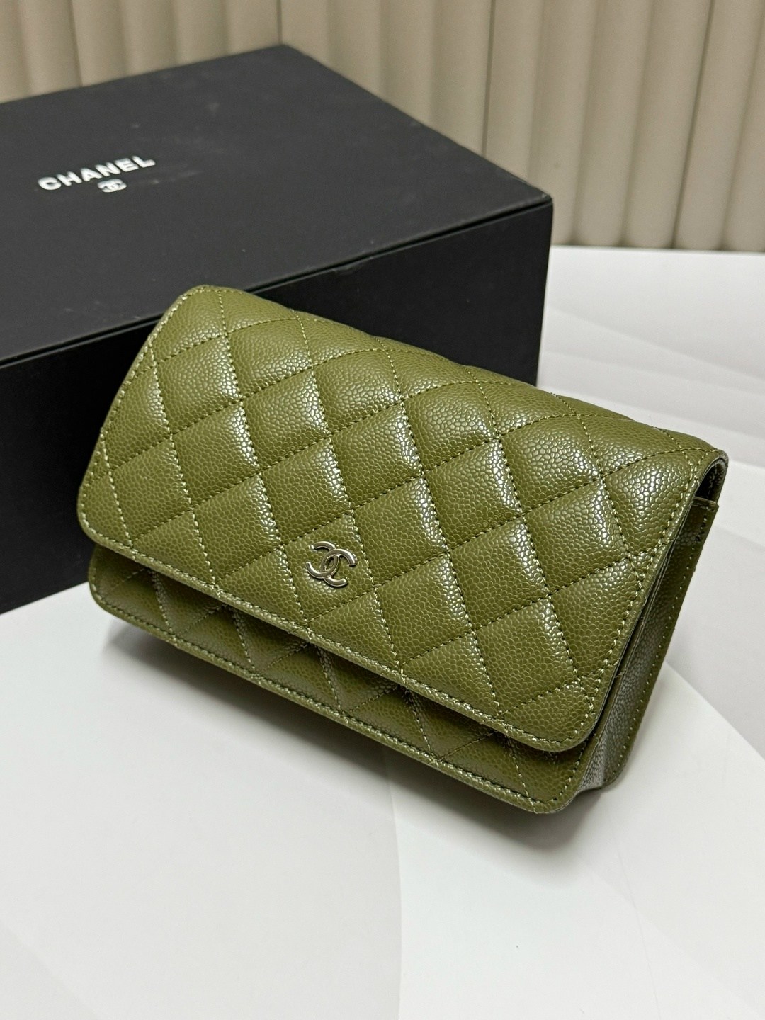 chanel кошелек,кошелек шанель,сумка chanel,женские кошельки,chanel wallet green