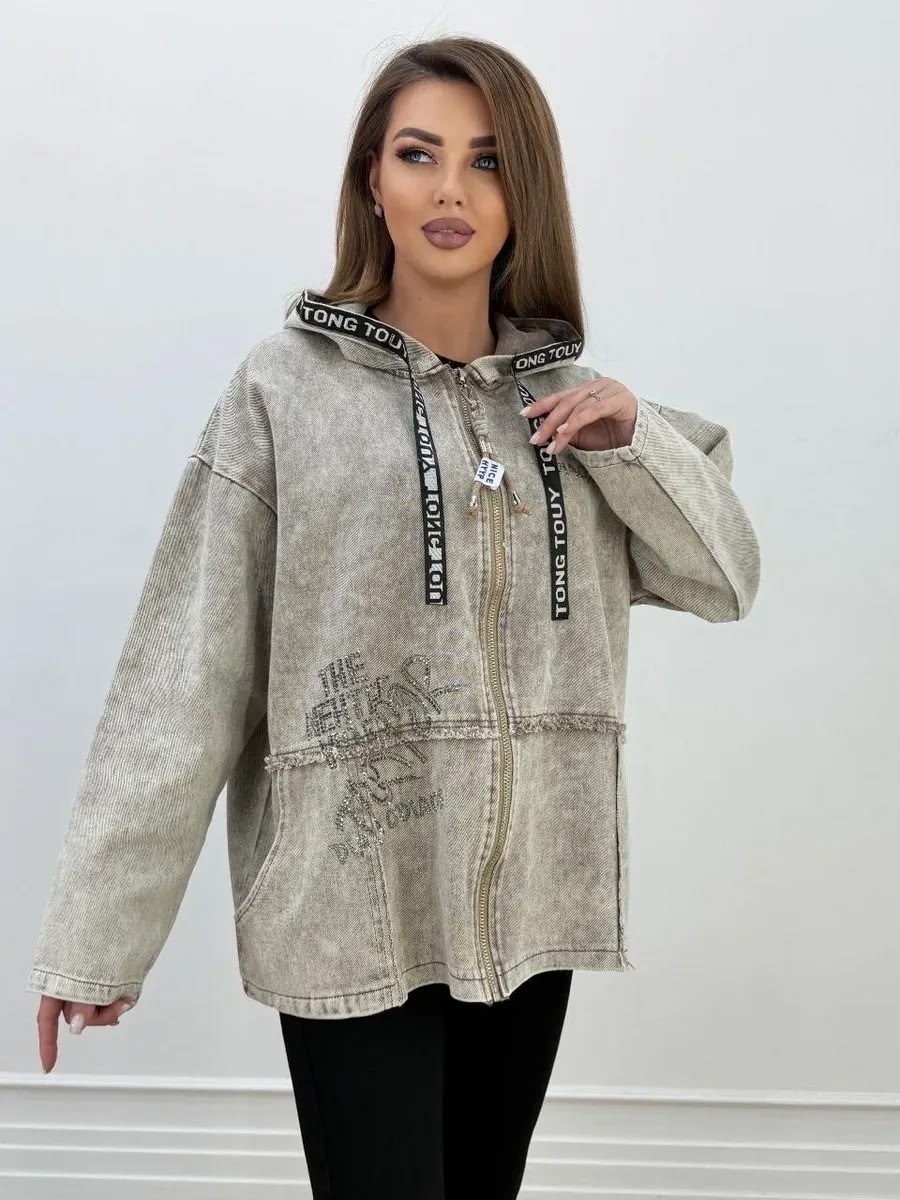 джинсовая куртка,джинсовая женская куртка,куртка женская,джинсовая курточка,джинсовка с капюшоном