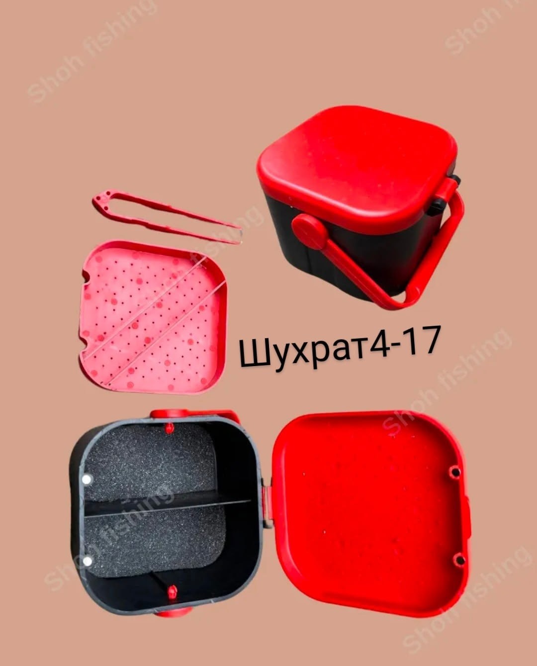 коробочка для наживки,коробка для наживки двойная,коробка для наживки,коробки для наживки,коробка для мотыля flagman ситом