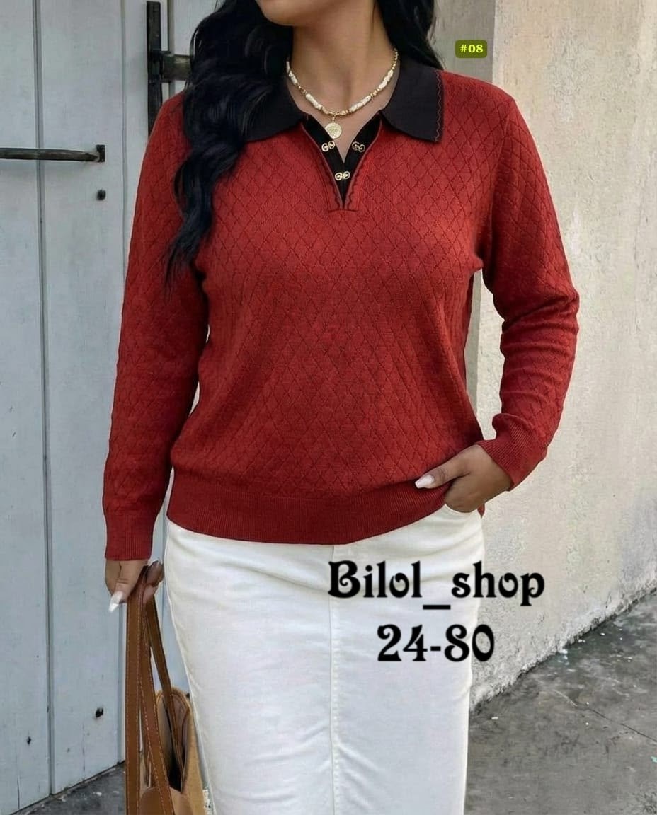 женский свитер,женская кофта,модные свитера,свитер с воротником,свитер кофта