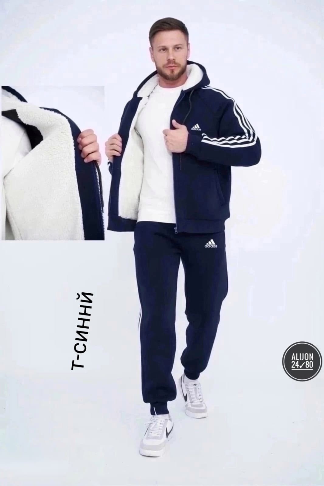 спортивные костюм,мужские спортивные костюмы,костюм адидас мужской серый 2026,мужской теплый костюм на флисе,мужской теплый спортивный костюм