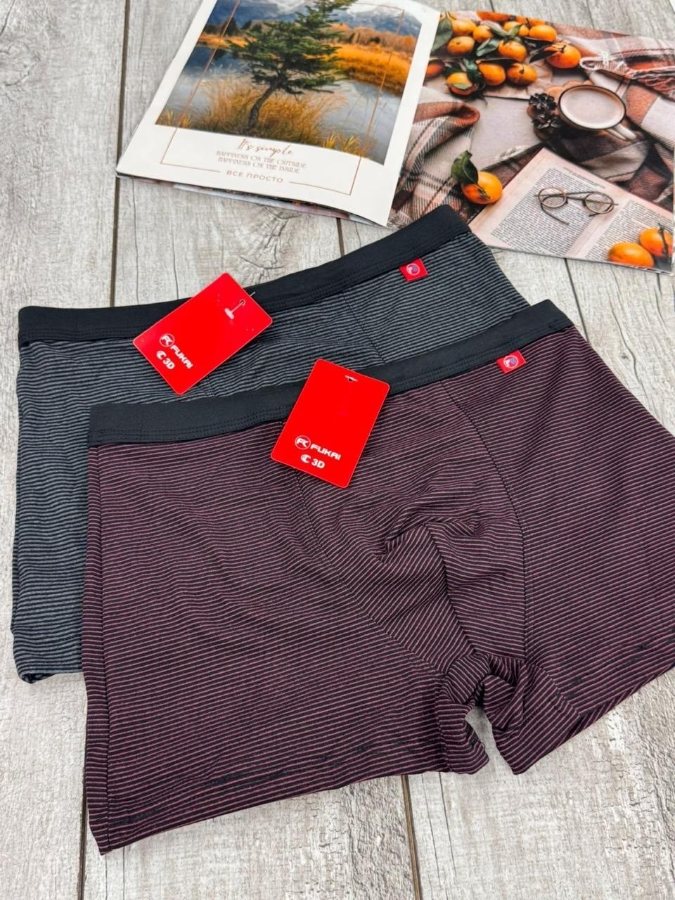 комплект трусов мужских,трусы мужские,комплект трусов боксеры fukai,комплект трусов боксеров,трусы мужские fukai