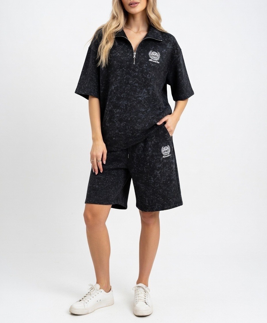 костюм повседневный,женский костюм с шортами,костюм с шортам,костюм с шортами и футболкой поло летний insomand,женские костюмы