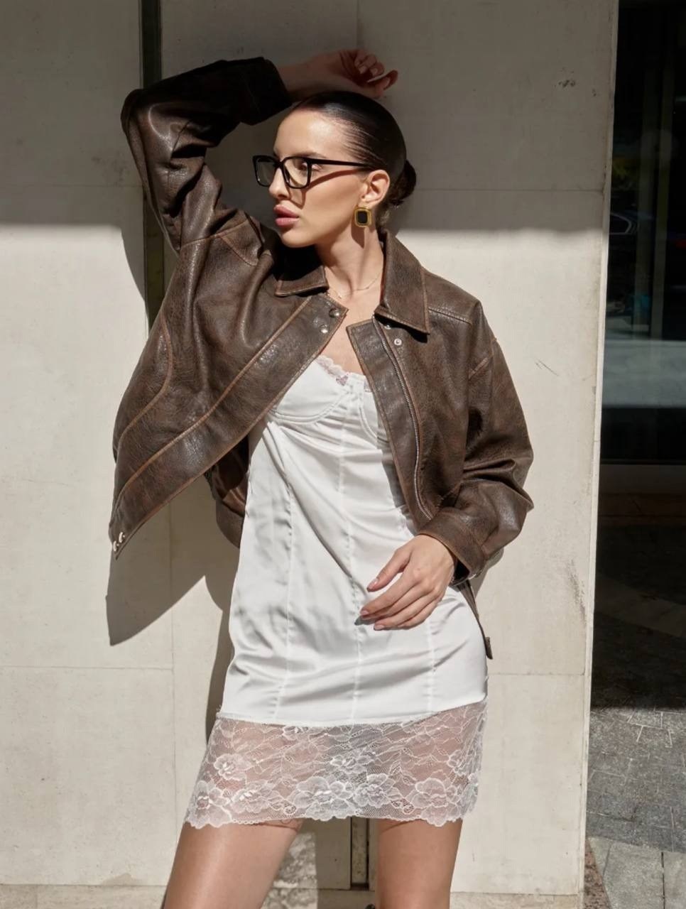 женская кожаная куртка,кожаная куртка,кожаная куртка бомбер,кожаная куртка оверсайз,куртка бомбер