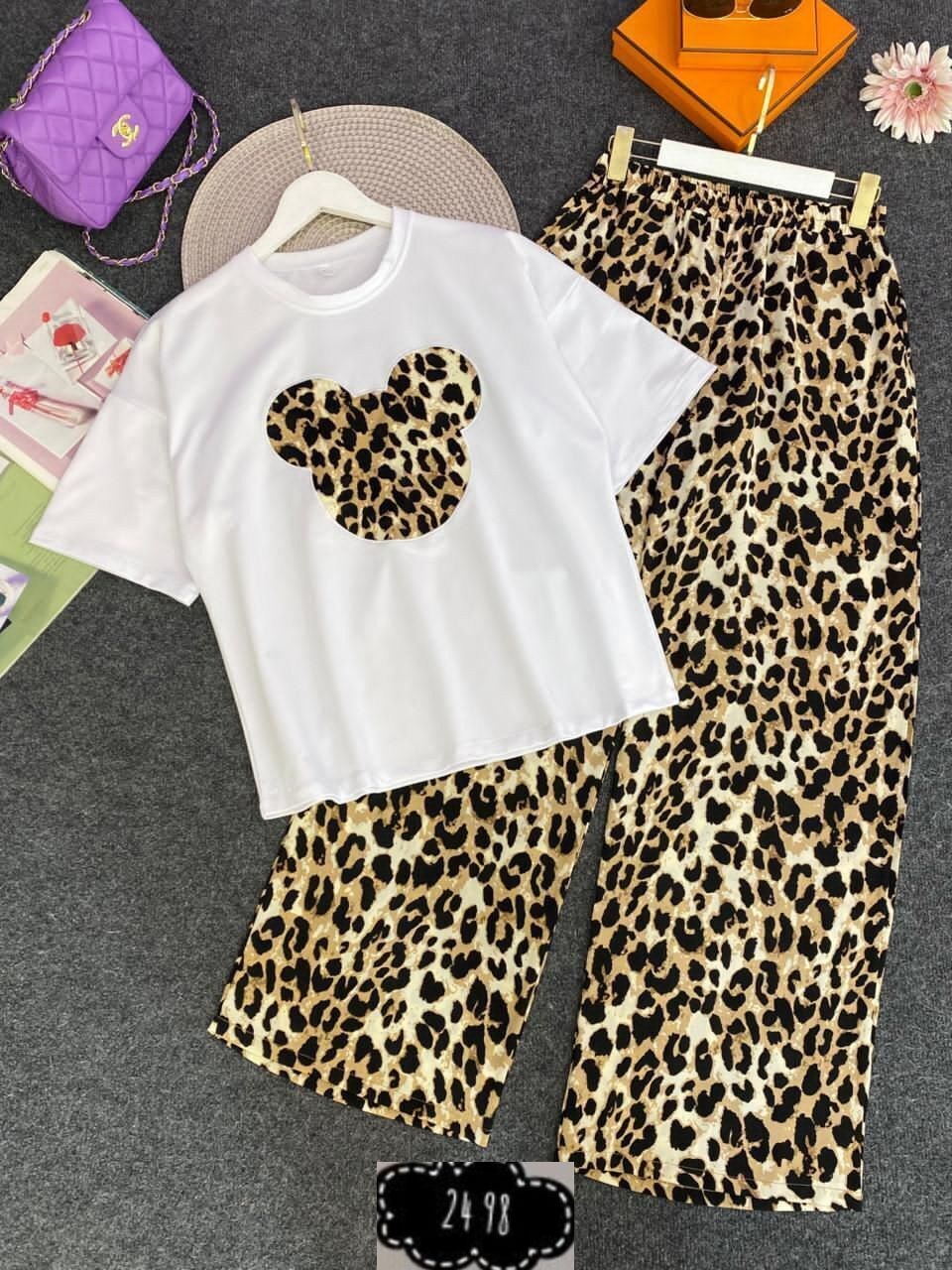 пижама женская,леопардовые костюмы,пижама тройка,комплект пижама,костюм для девочек