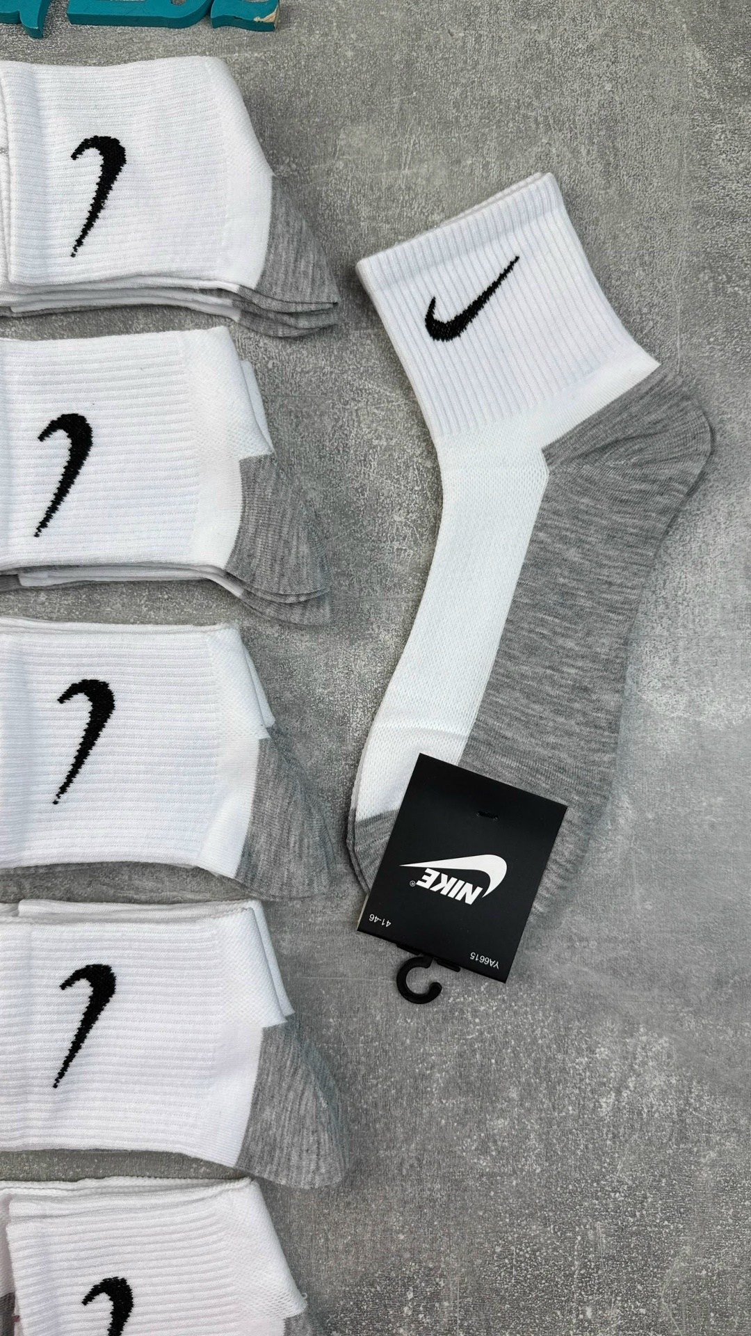 носки мужские 10 пар nike,комплект носков nike,носки nike,носки мужские,спортивные носки nike набор средних носков 5 пар