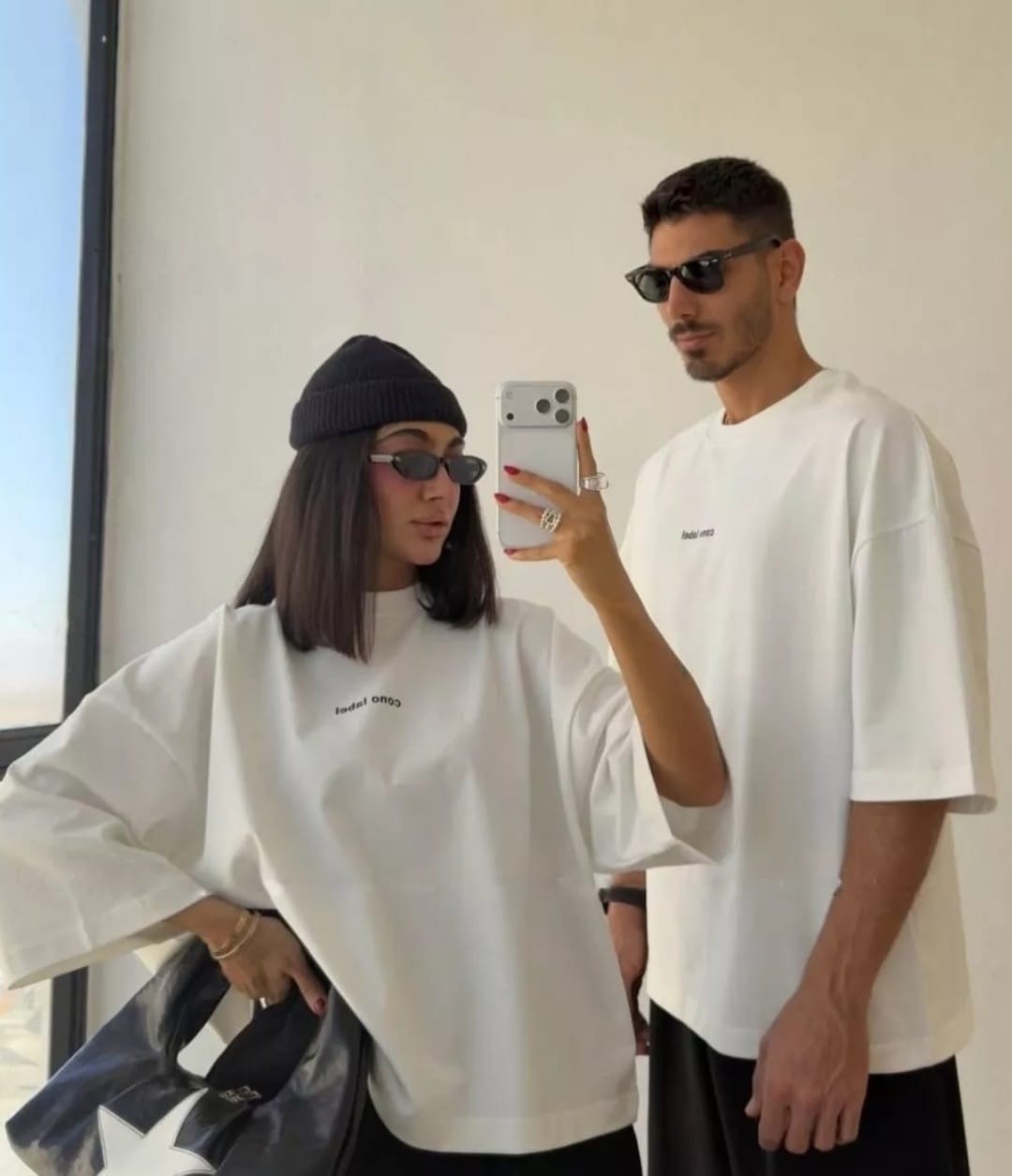 футболки мужские оверсайз,футболка оверсайз y2k молочно белая comqlo 218199038,белая футболка оверсайз,футболка оверсайз y2k молочно белая comqlo,футболки оверсайз