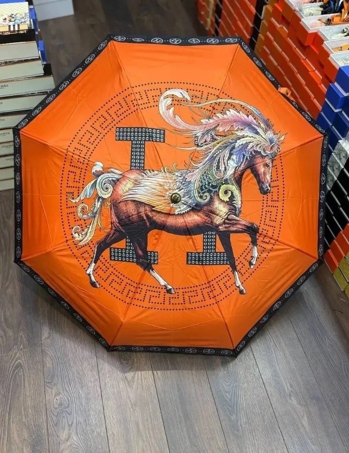 зонт hermes,зонтик гермес,зонт,зонт большой,зонт хермес